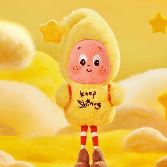 星星人III 好夢氣象局毛絨掛件