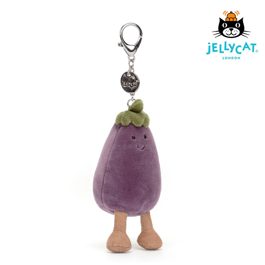 Jellycat 迷人茄子 吊飾/鑰匙圈