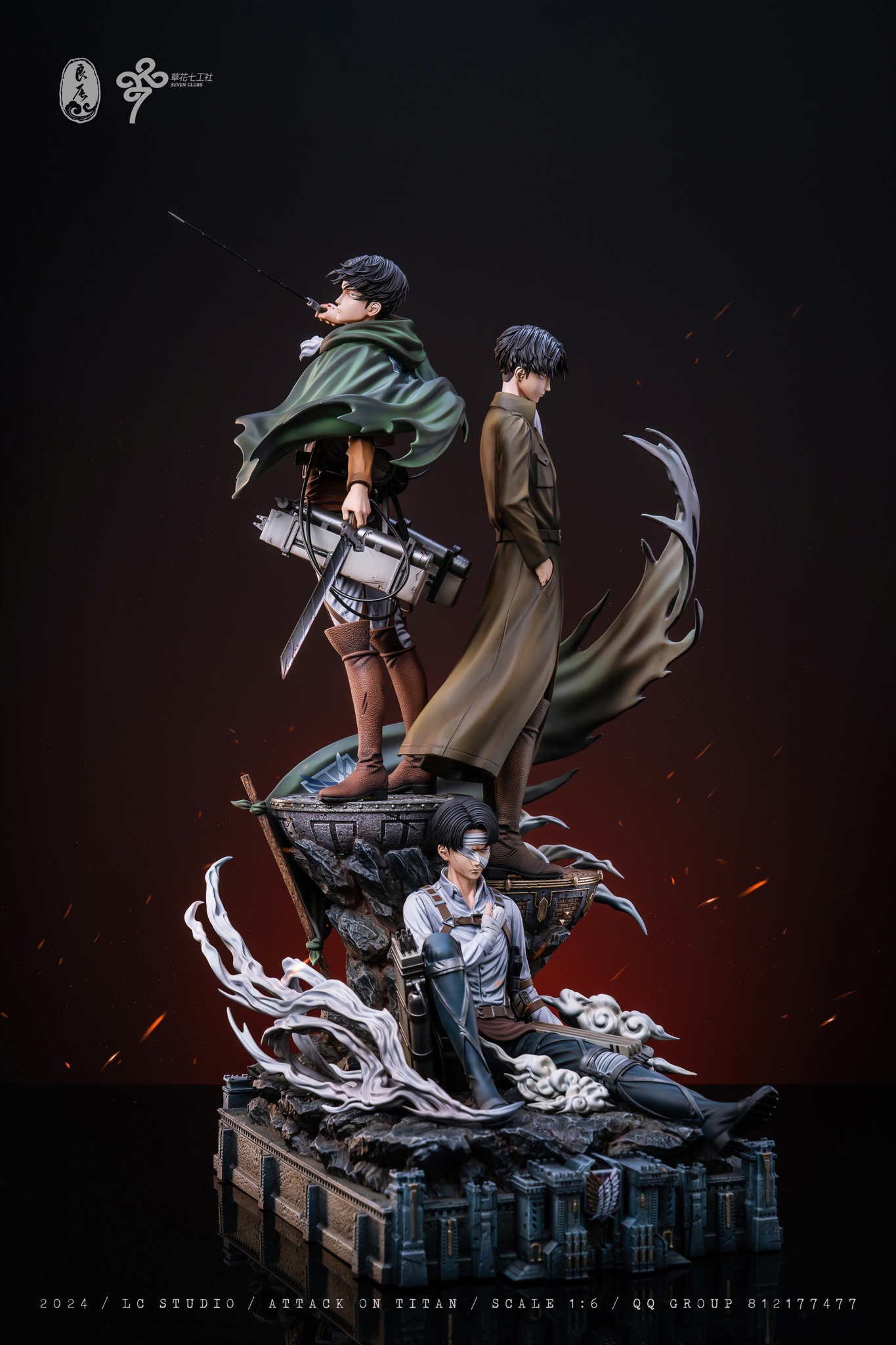 玩具將軍 雕像收藏 進擊的巨人