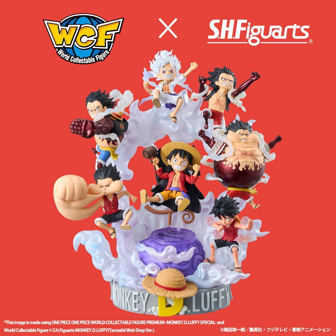 WCF × S.H.Figuarts 魯夫全型態