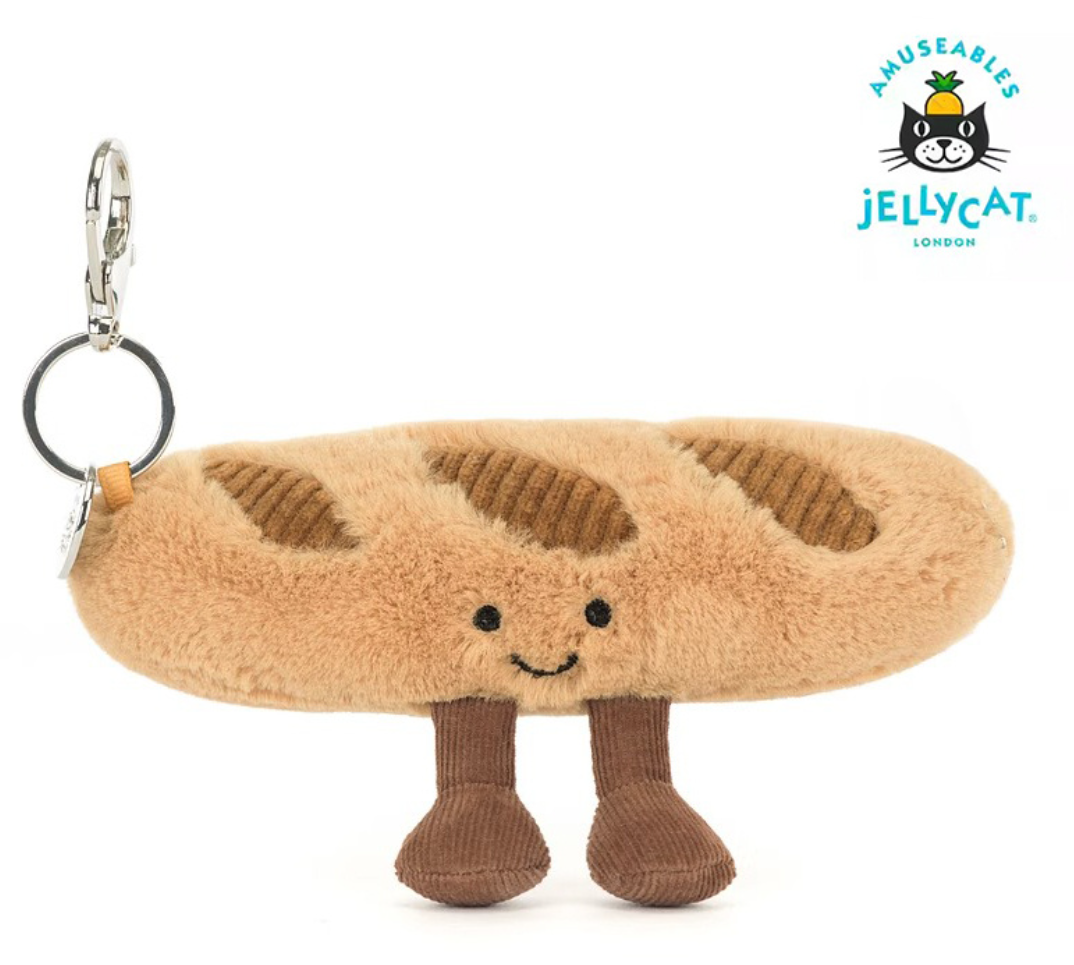 Jellycat法國長棍麵包吊飾