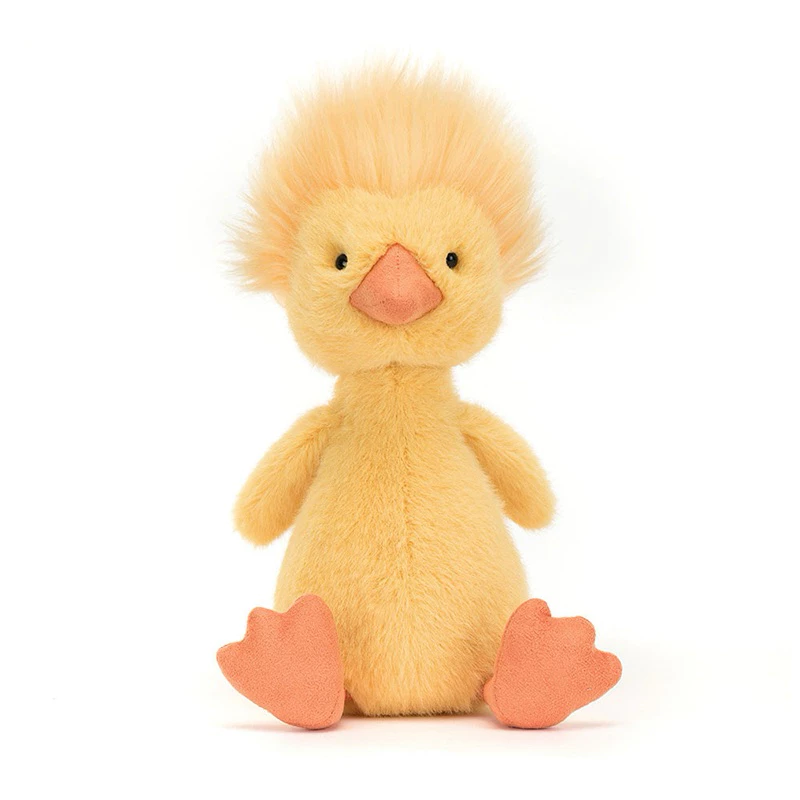 全新Jellycat正品｜26公分炸毛小鴨💛🧡