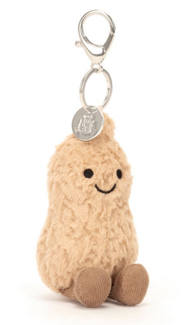 全新Jellycat正品｜花生鑰匙圈