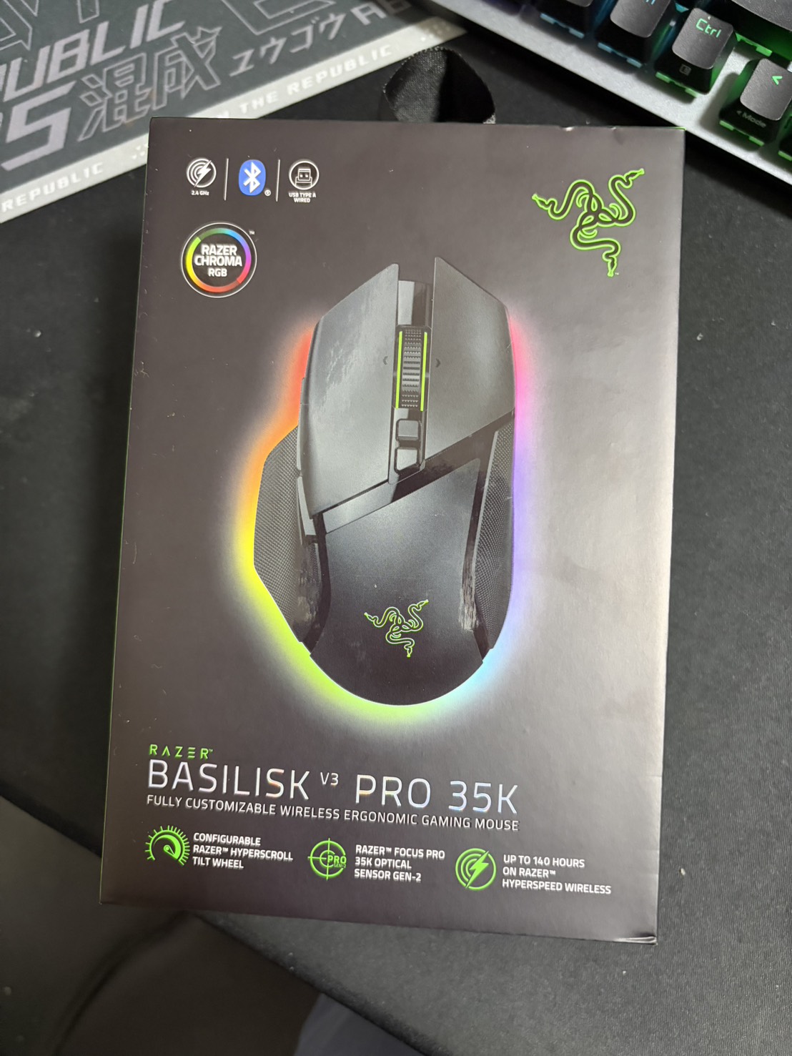 雷蛇 BASILISK V3 PRO 黑色